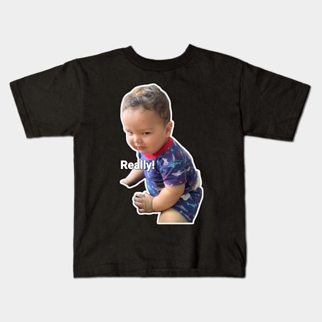 Baby boy Kids T-Shirt by DAVT